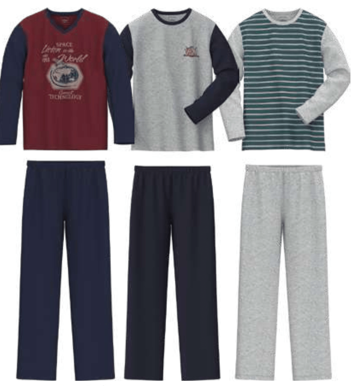 Moška pižama TISSAIA - Akcija v trgovini E.Leclerc