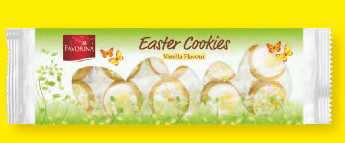 Favorina Velikonočni piškoti 175 g - Akcija v trgovini Lidl