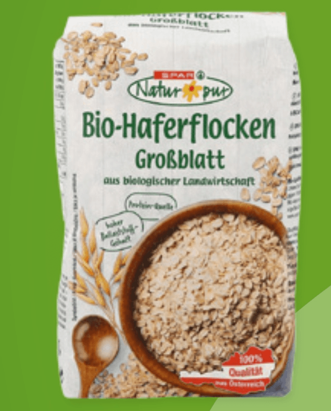 Natur pur BIO OVSENI KOSMIČI 500 g - Akcija v trgovini Spar