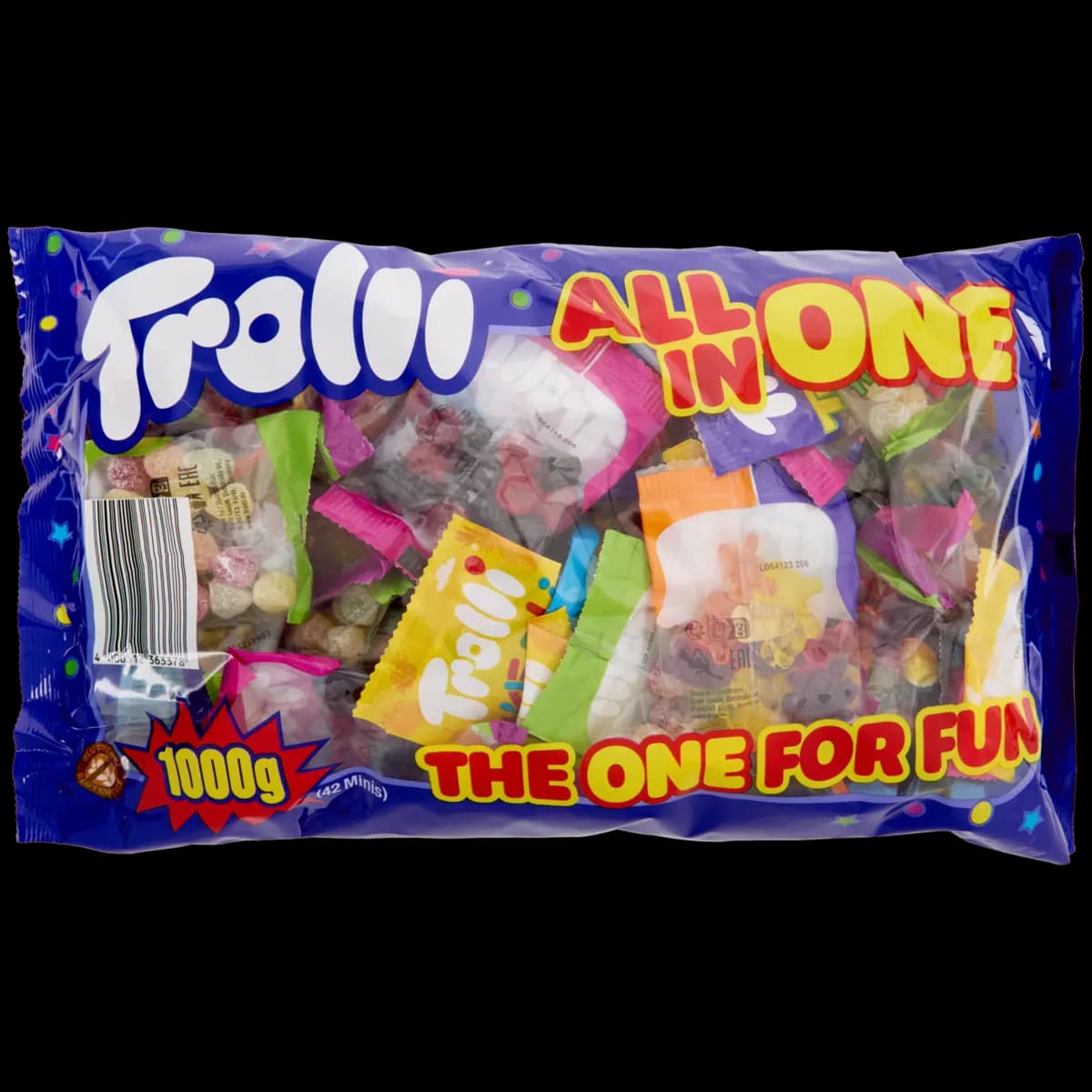 Trolli vrečka za deljenje All In One 1 kg Akcija v trgovini Action