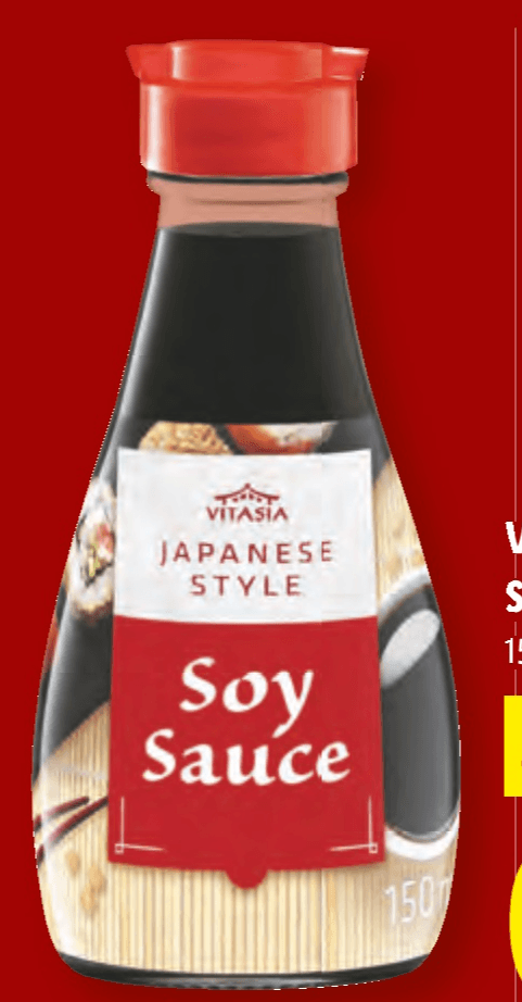 Vitasia Sojina omaka 150 ml Akcija v trgovini Lidl