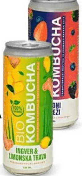 Bio Kombucha 330 ml Akcija v trgovini Eurospin