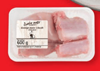Sveže kunčje meso 600 g Akcija v trgovini Lidl