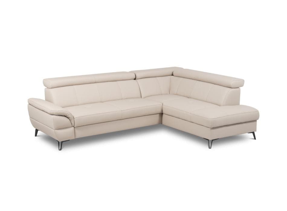 Usnjena kotna sedežna Leman 264x209cm Akcija v trgovini Harvey Norman