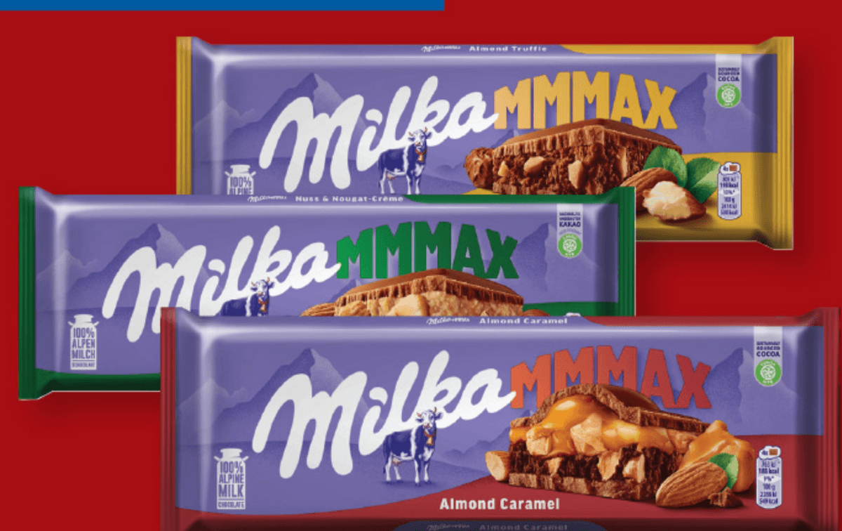 Milka Mlečna čokolada 250-300 g Akcija v trgovini Lidl