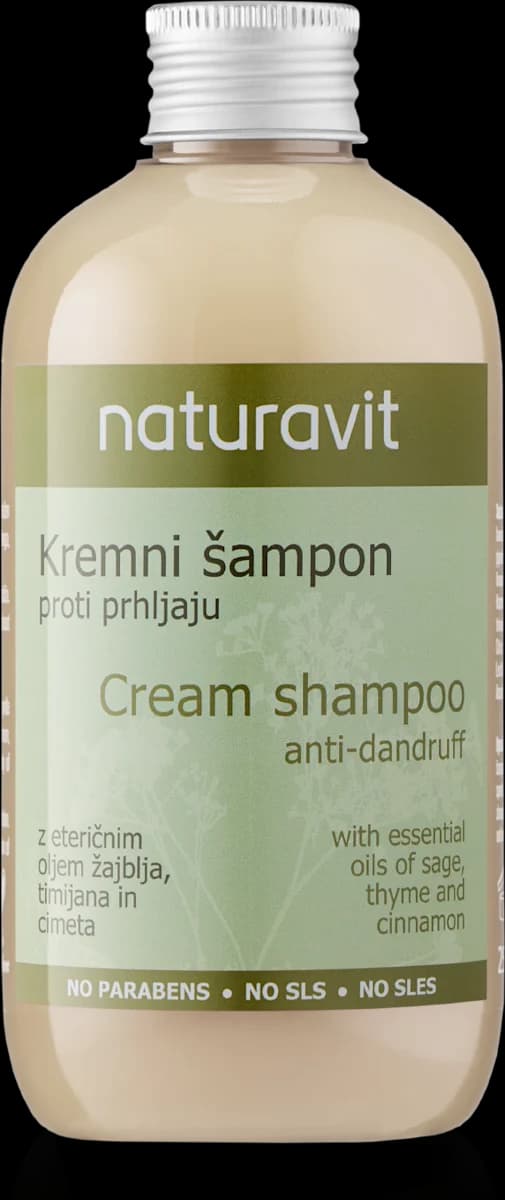 Naturavit kremni šampon proti prhljaju 250 ml Akcija v trgovini Dm