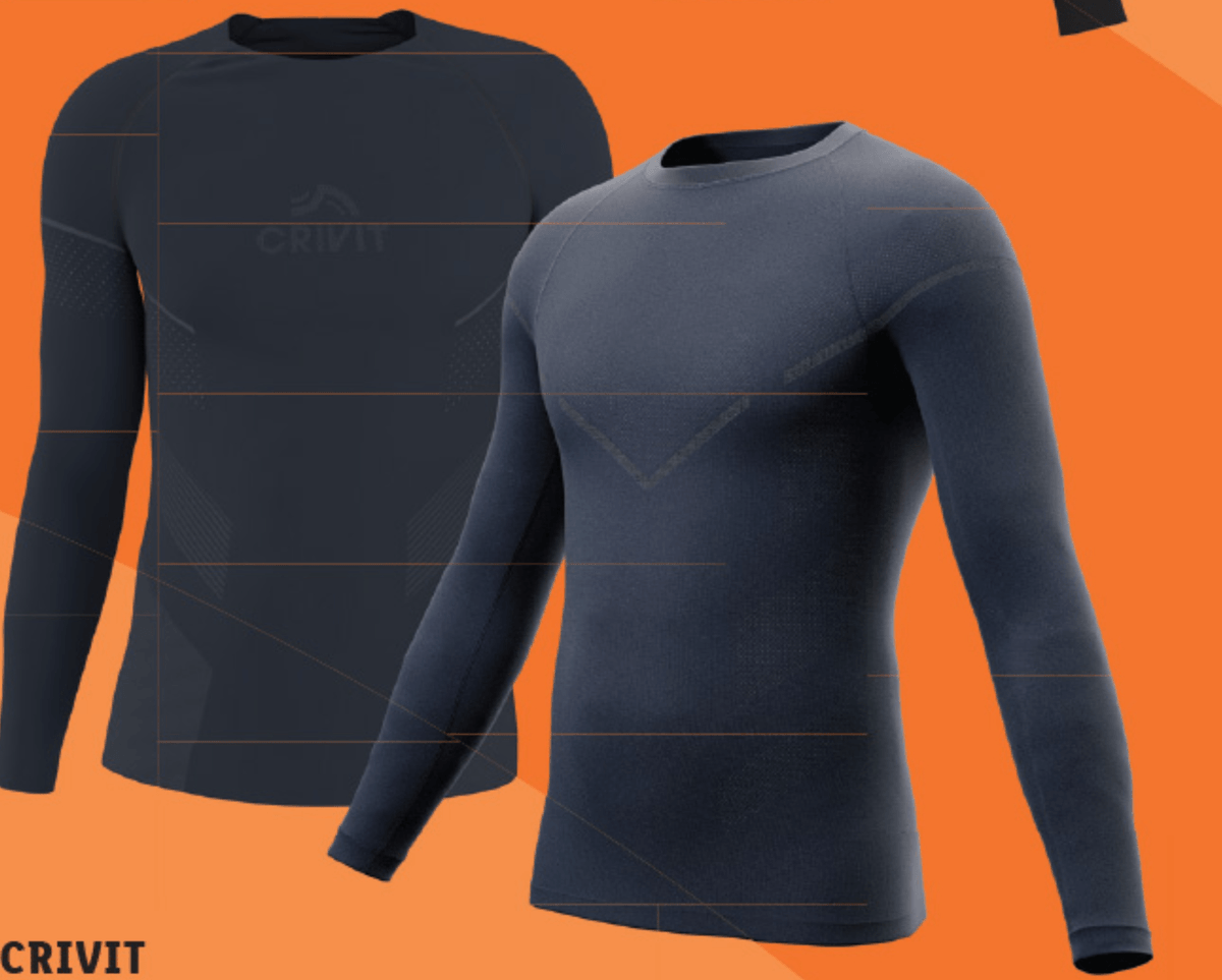 CRIVIT Funkcijska spodnja majica - Akcija v trgovini Lidl