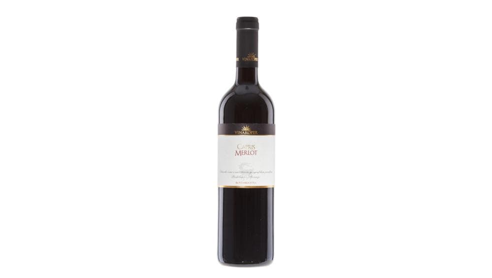 Vrhunsko vino ZGP Cabernet Sauvignon, Merlot ali Refošk Capris Vinakoper 0,75 l Akcija v trgovini E.Leclerc