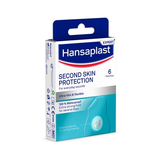 Hansaplast Second Skin Protection zaščitni obliži 6 kosov Akcija v trgovini Dm