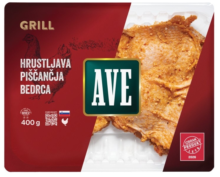 Hrustljava piščančja bedrca IK 400 g Ave Akcija v trgovini Spar