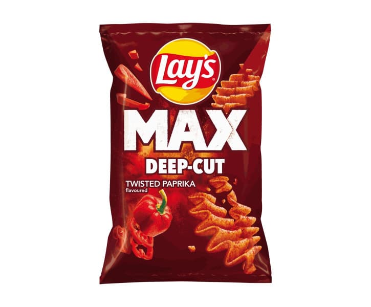 Čips Lay's Maxx Paprika 120 g Akcija v trgovini Mercator