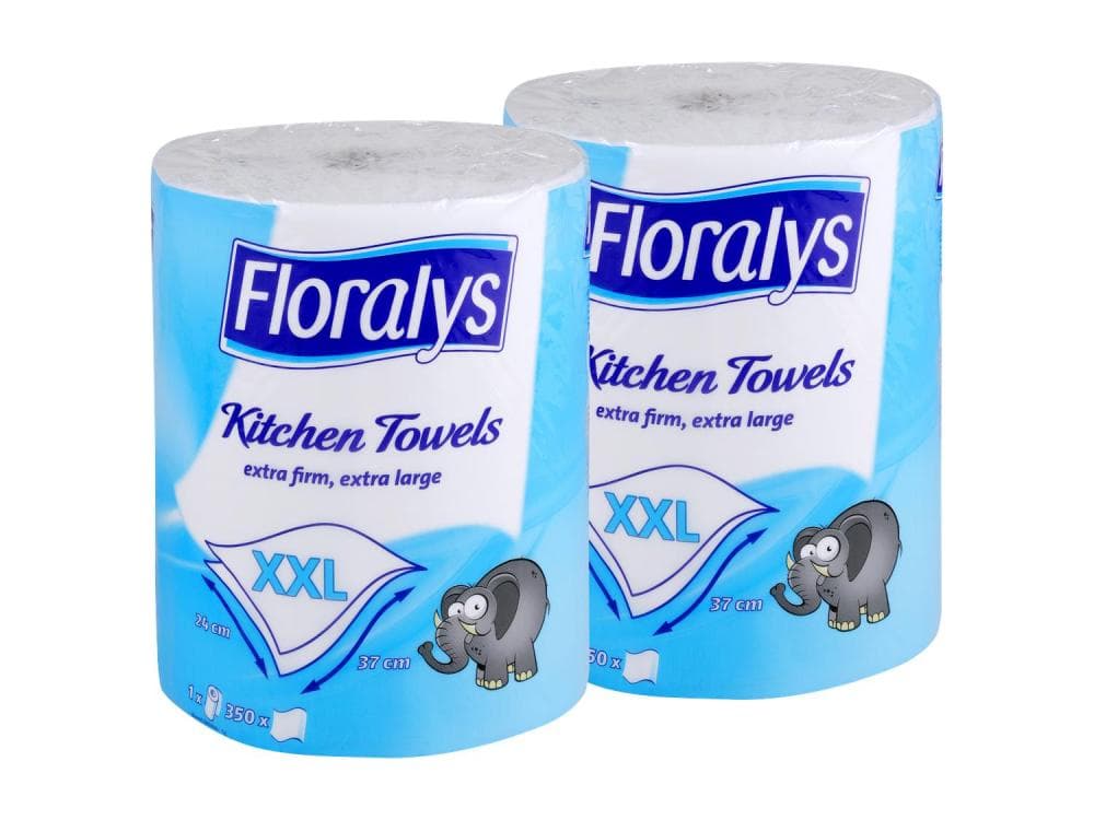 Floralys Kuhinjske brisače 350 listov Akcija v trgovini Lidl