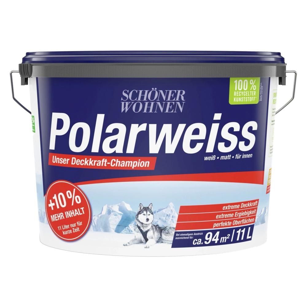 Schöner Wohnen Polarweiss 11 Liter - Akcija v trgovini Bauhaus