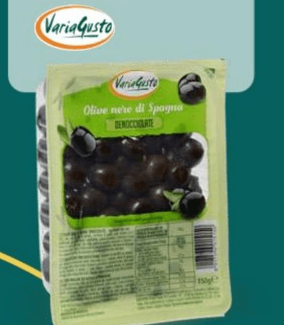 VeraAqua španske črne olive brez koščic 150 g Akcija v trgovini Eurospin