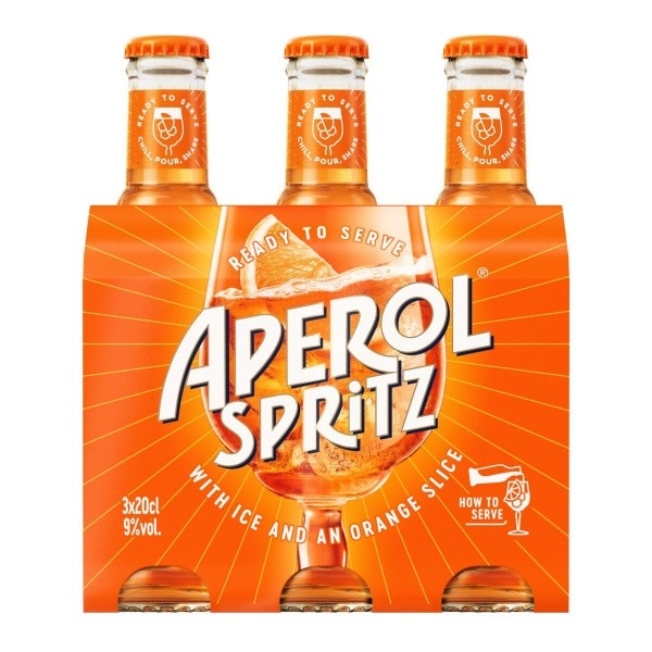 Grenčica Aperol Sprit 0,2 l x 3 steklenica - Akcija v trgovini Mercator