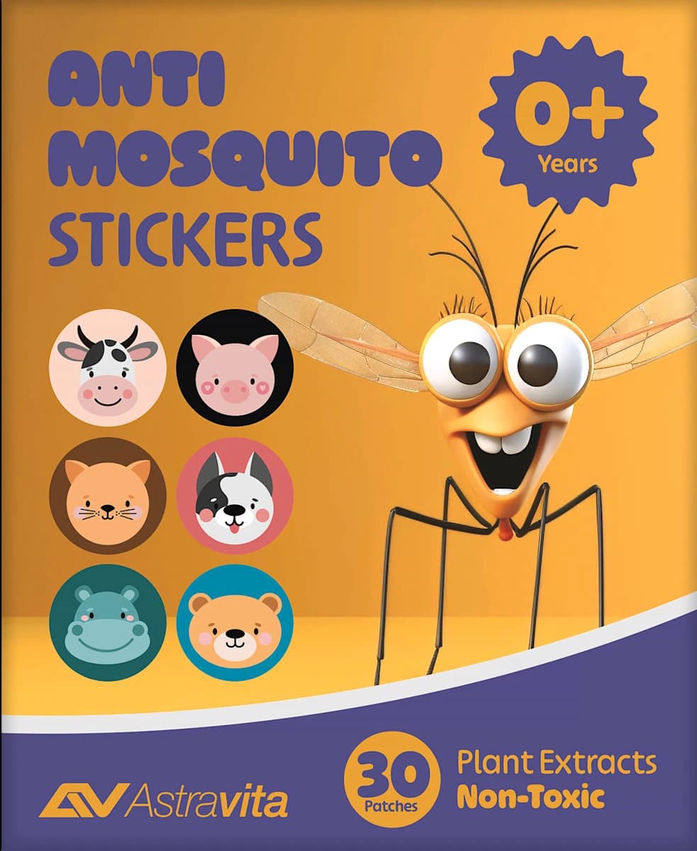Astravita Anti Mosquito nalepke za odganjanje komarjev 30 kosov Akcija v trgovini Dm