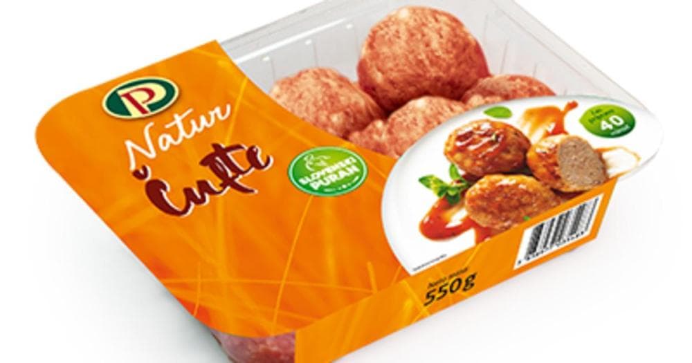 Puranji čufti 550 g PERUTNINA PTUJ NATUR Akcija v trgovini E.Leclerc