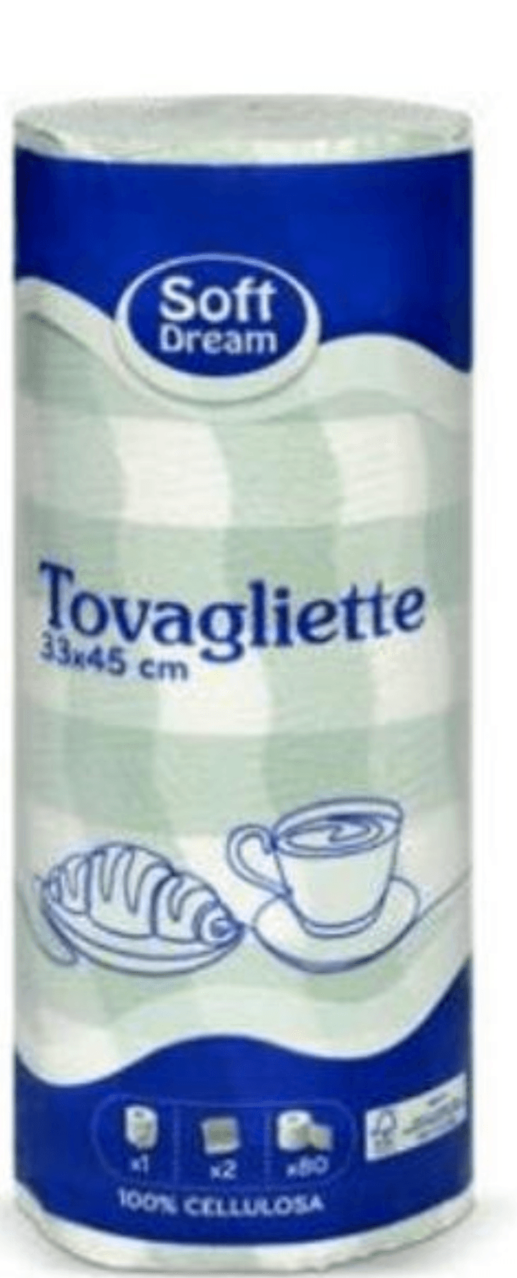 Soft Dream Papirnati pogrinjek 80 kosov - Akcija v trgovini Eurospin