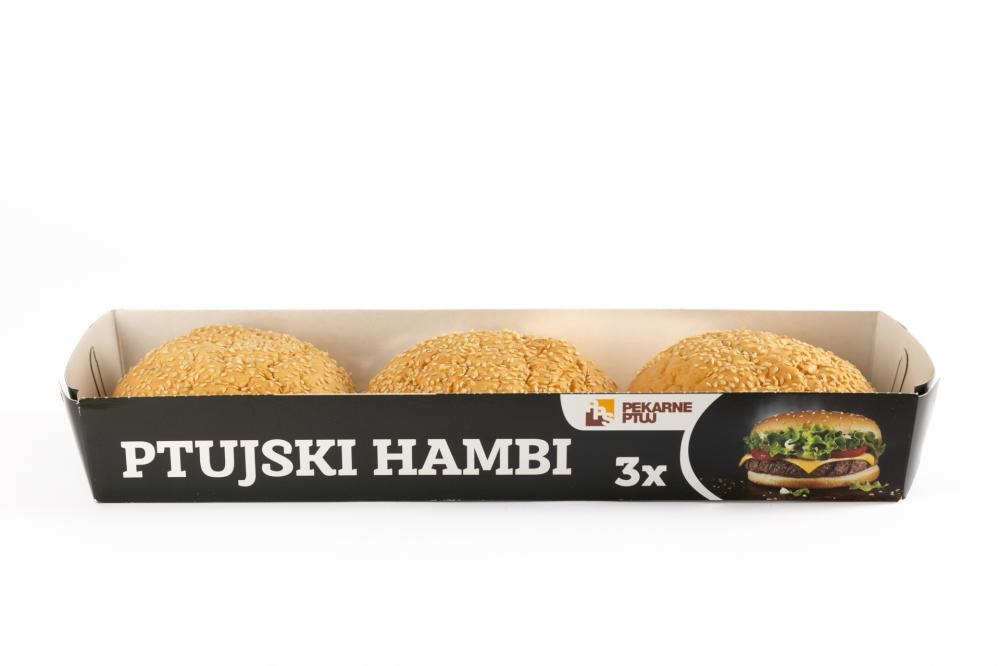 Ptujski Hambi Beli 3 x 70 g PPS - Akcija v trgovini Jager