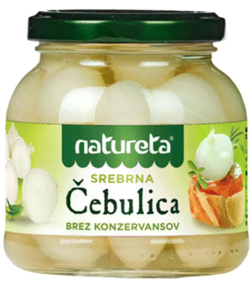 Natureta Srebrna Čebulica 290 g Akcija v trgovini Tuš