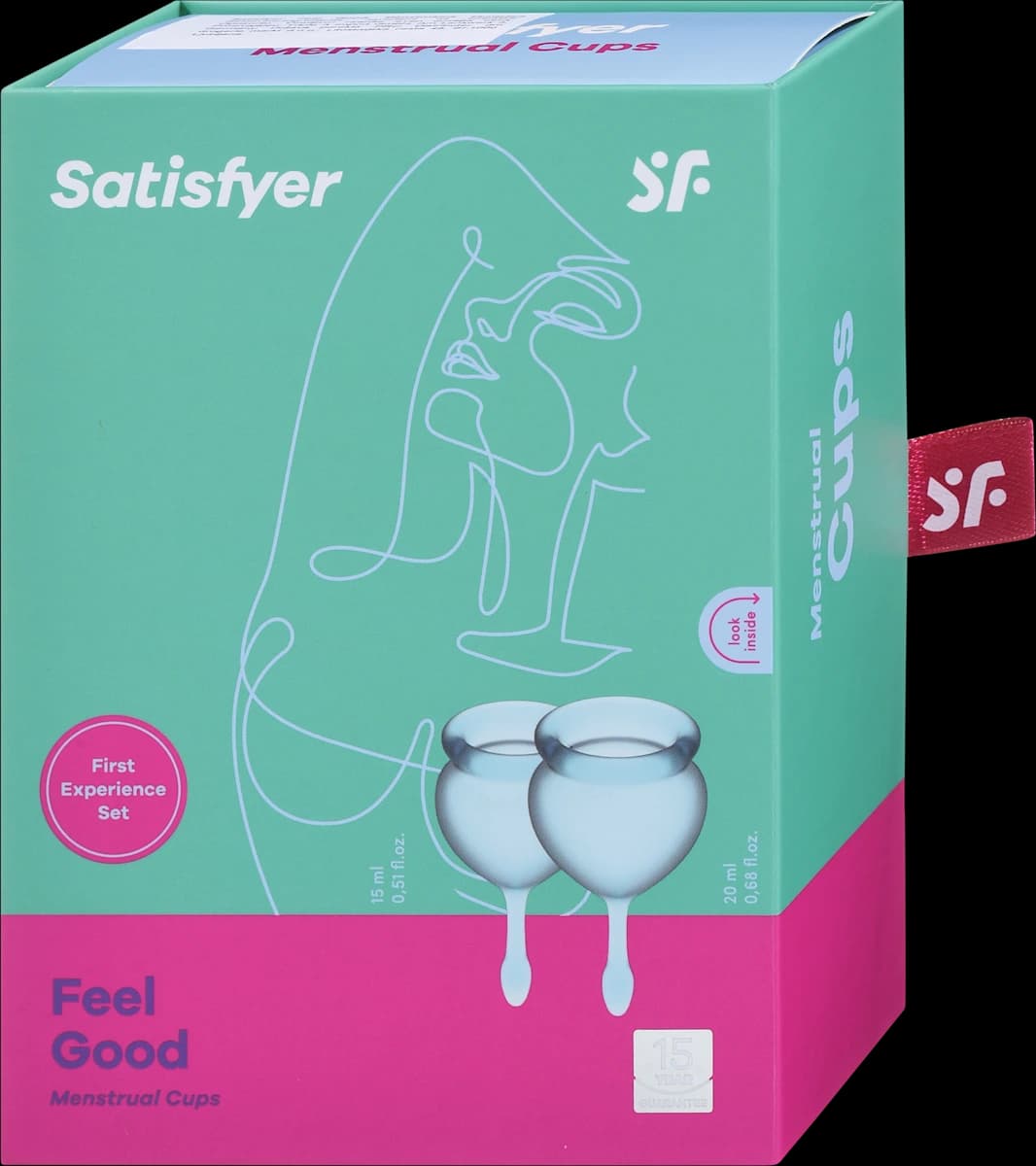 Satisfyer Feel Good set menstrualnih skodelic 2 kosa Akcija v trgovini Dm