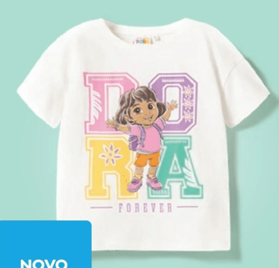 Majica za deklice Dora - Akcija v trgovini Pepco