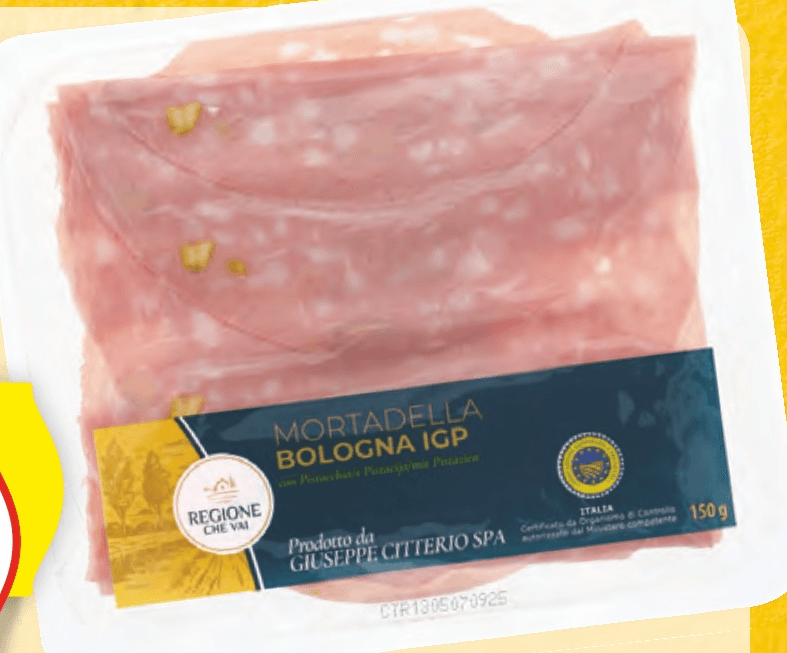 Regione Che Vai mortadela Bologna IGP 150 g Akcija v trgovini Hofer