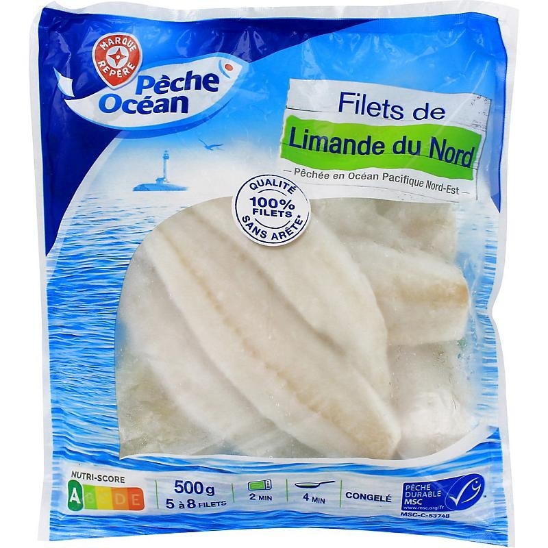 File limande 500 g Peche Ocean Akcija v trgovini E.Leclerc