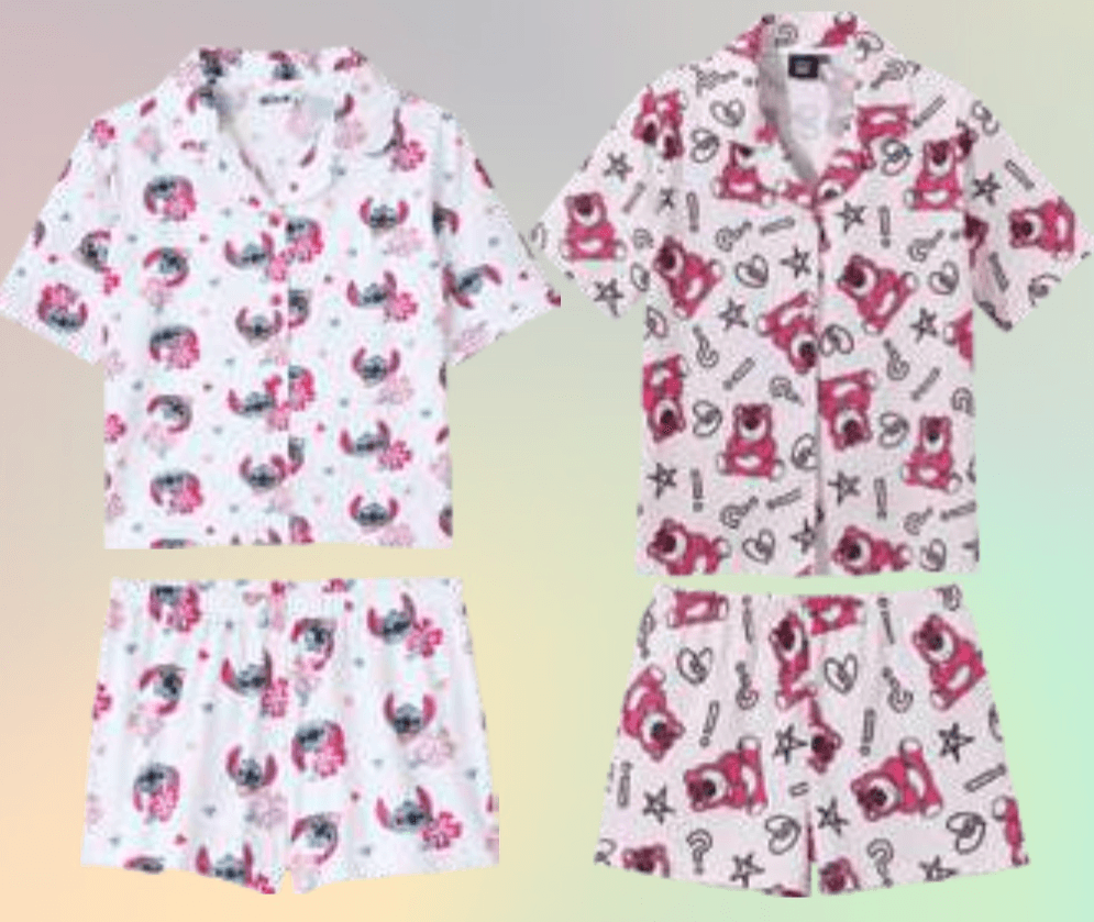 Dekliška pižama Stitch Disney od XXS do M Akcija v trgovini E.Leclerc