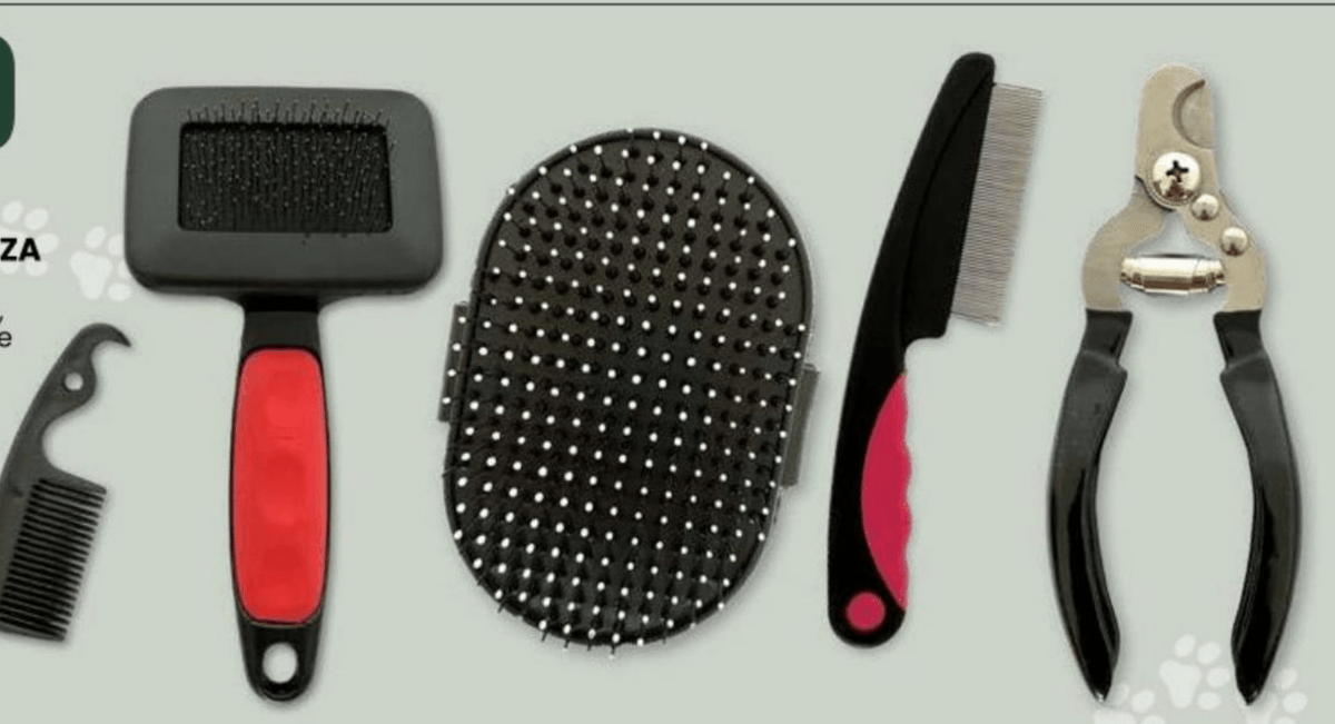 Različni pripomočki za nego živali Radames - Akcija v trgovini Eurospin