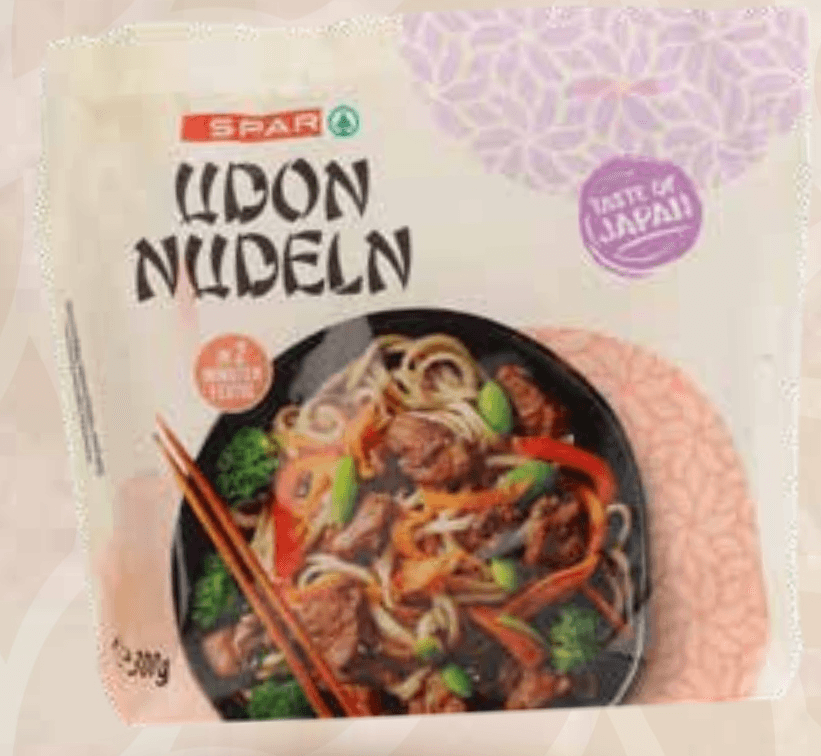 SPAR Udon rezanci 300 g Akcija v trgovini Spar