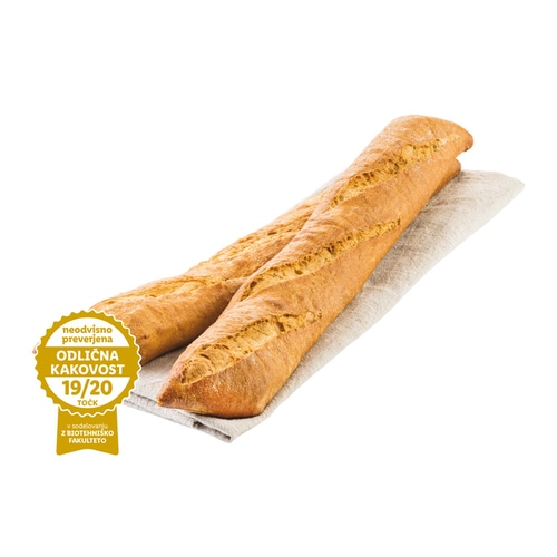 Rustikalna baguetta 2 x 200 g - Akcija v trgovini Jager