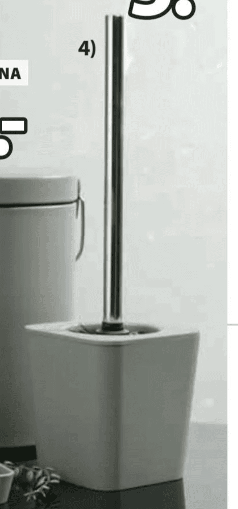 WC-ščetka MALA Š12xD12xV40 cm Akcija v trgovini Jysk