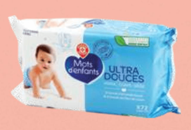 Mots d'enfants otroški vlažni robčki 72/1 Akcija v trgovini E.Leclerc