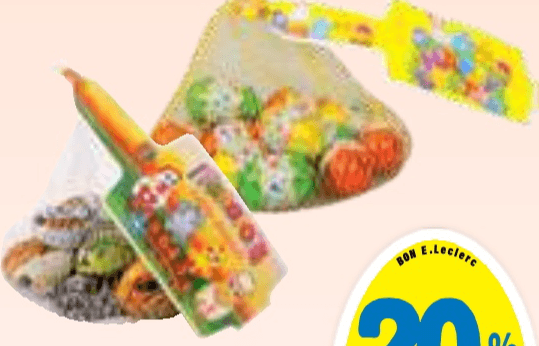 Mini čokoladna jajčka ali figurice Laica 100 g - Akcija v trgovini E.Leclerc