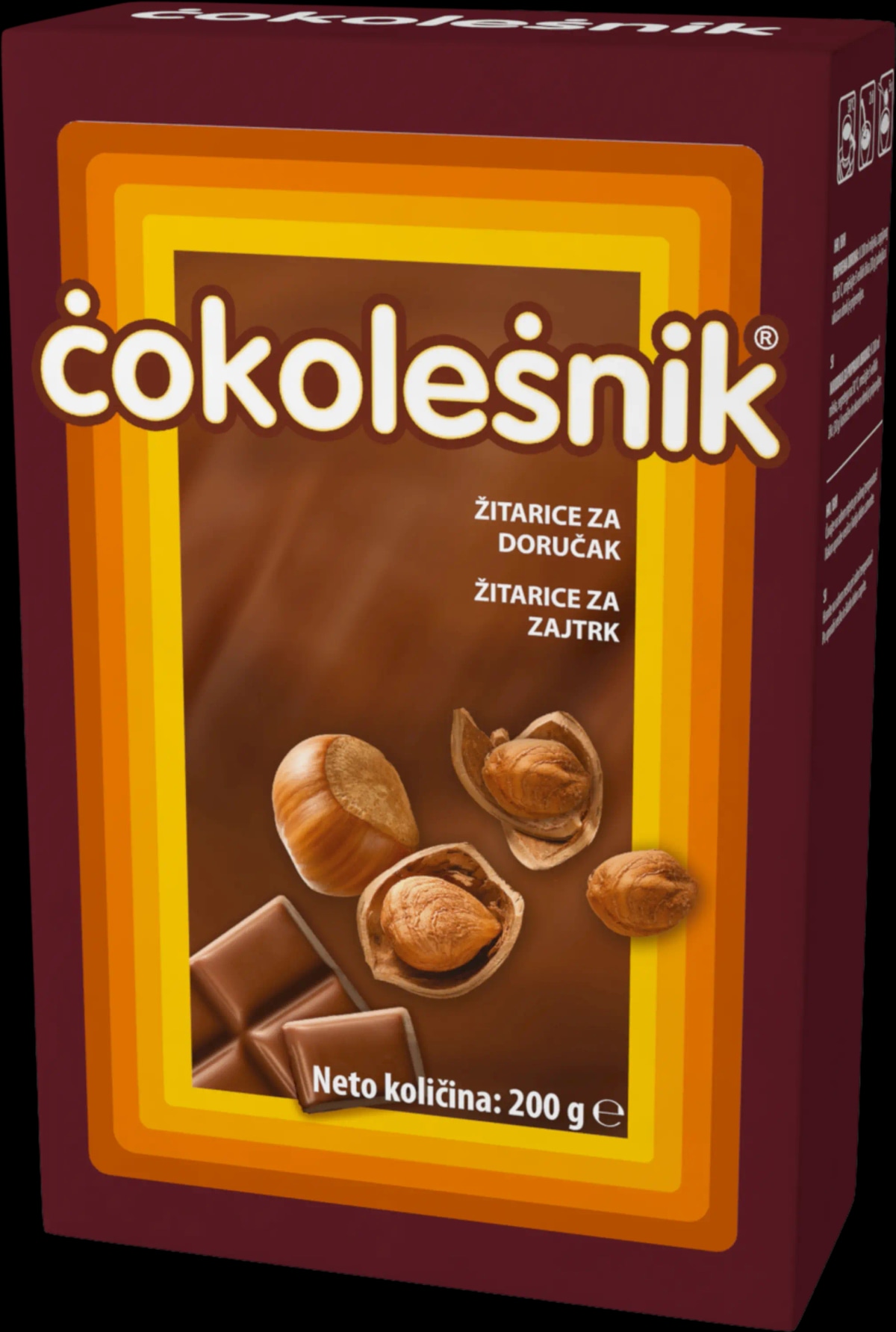 Izdelki Čoko in Čokolešnik več vrst Akcija v trgovini Mercator