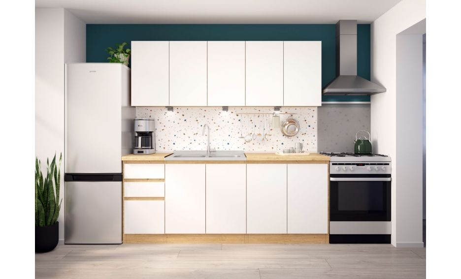 UNA blok kuhinja 200 cm - Akcija v trgovini Prima