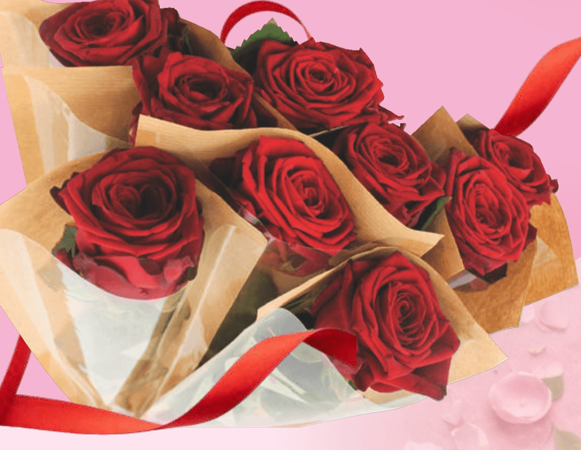 Vrtnica za Dan žena - Akcija v trgovini Spar