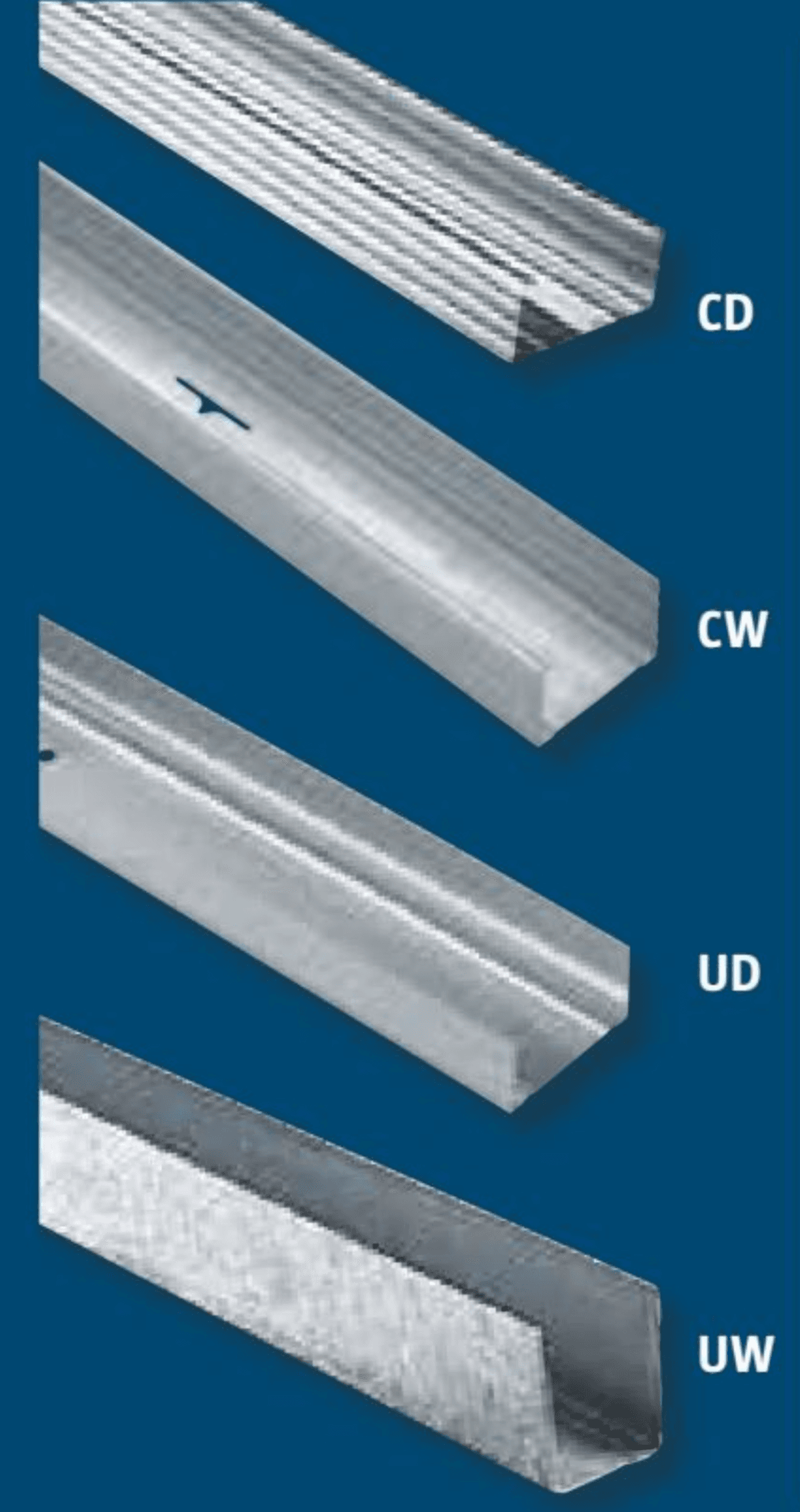 Profil UW d 3.000 x š 100 x v 40 mm Akcija v trgovini Bauhaus
