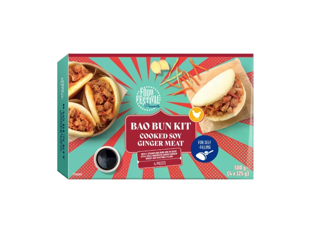 Food Festival komplet za pripravo parjenih kruhkov Bao Buns 500 g Akcija v trgovini Lidl