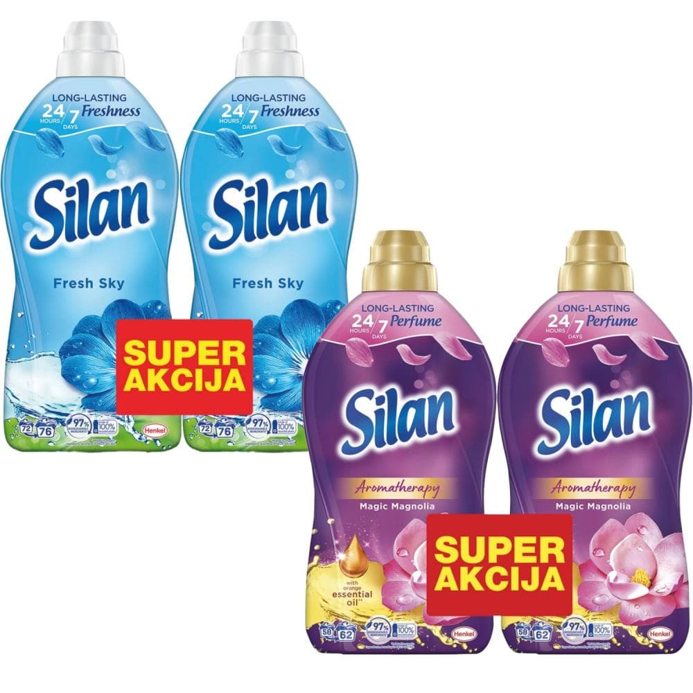 Mehčalec Silan Akcija v trgovini Spar