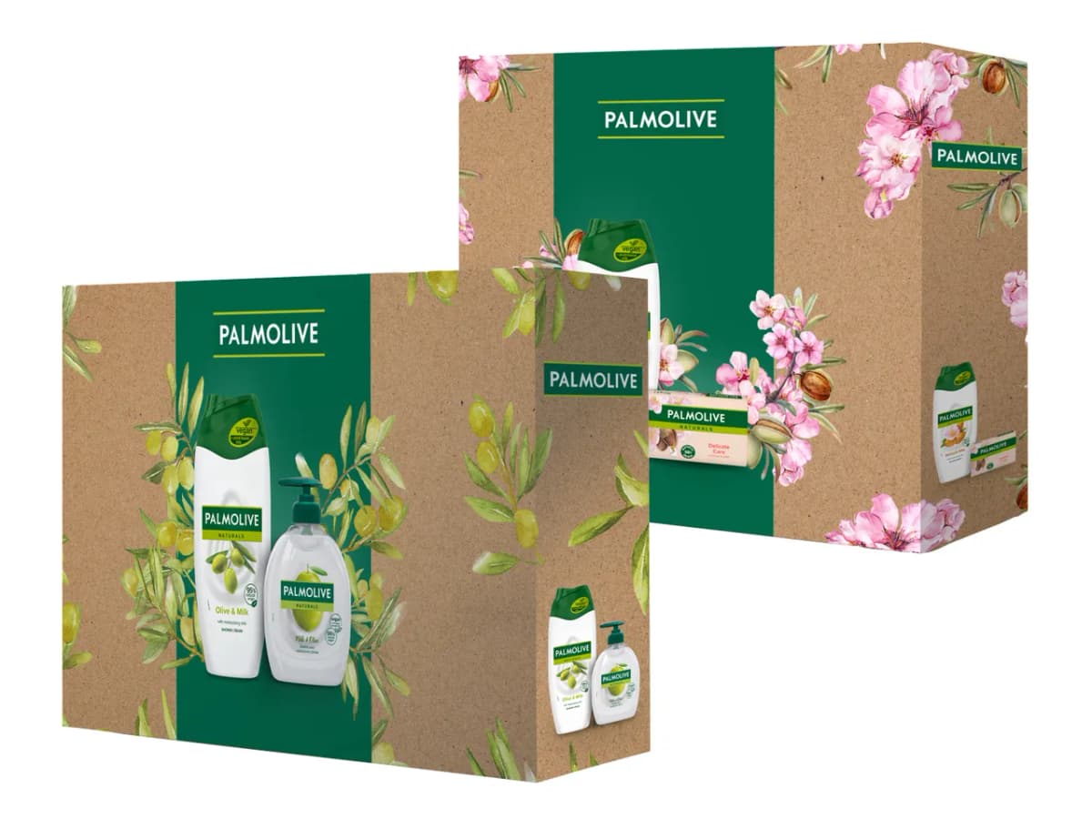 Darilni set Palmolive Naturals Almond Akcija v trgovini E.Leclerc