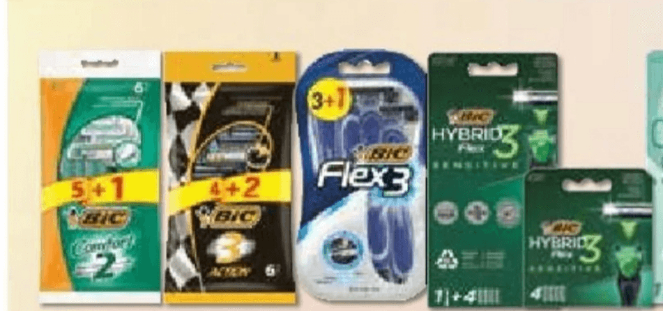 Bic Hybrid Flex 3 1+4 Akcija v trgovini Mercator