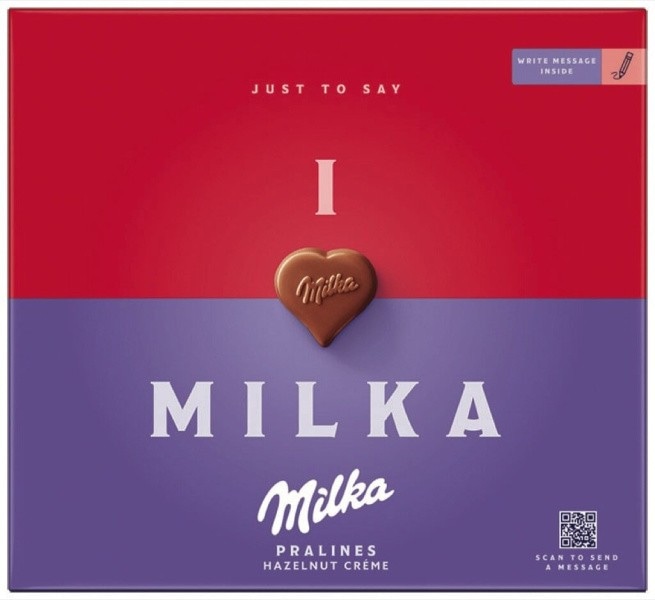 Bombonjera Milka od 95 do 141 g - Akcija v trgovini Tuš