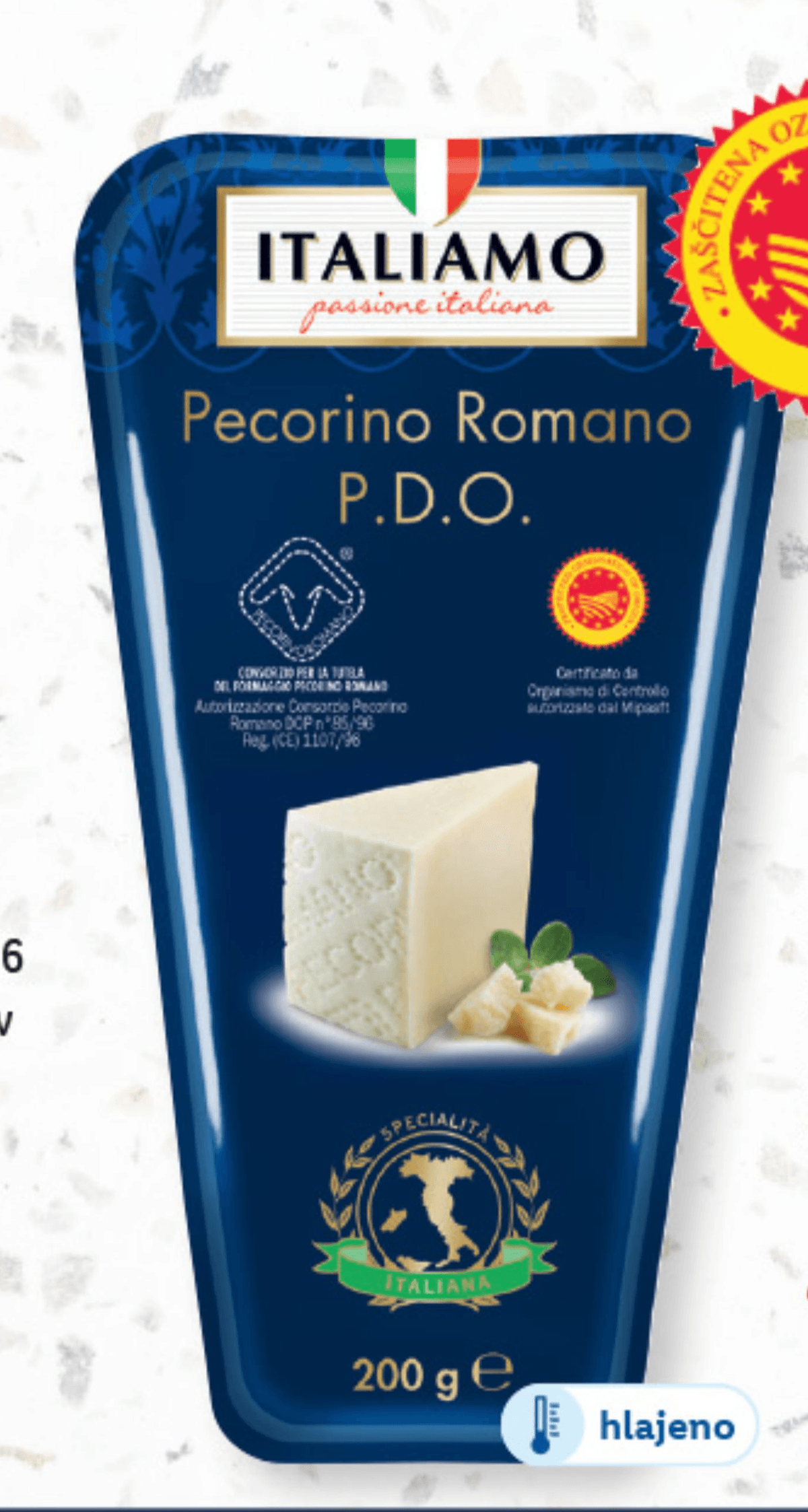 Italiamo Pecorino Romano 200 g - Akcija v trgovini Lidl