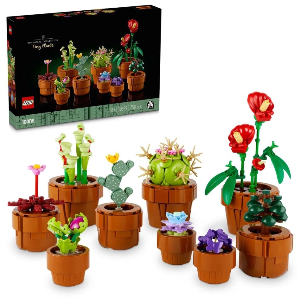 LEGO Botanicals drobne rastline 758 pcs - Akcija v trgovini Regal Shop