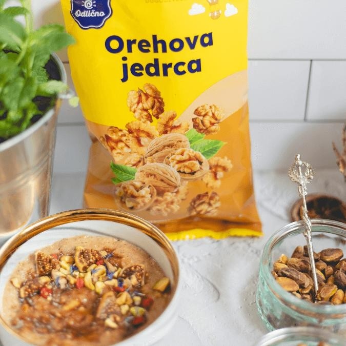 Golično orehova jedrca Odlično 500 g Akcija v trgovini E.Leclerc
