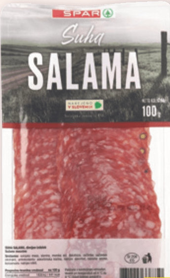 Suha salama 100 g SPAR Akcija v trgovini Spar