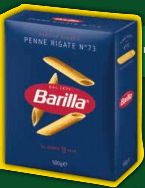 Testenine rebrasti peresniki Barilla 500 g Akcija v trgovini Tuš