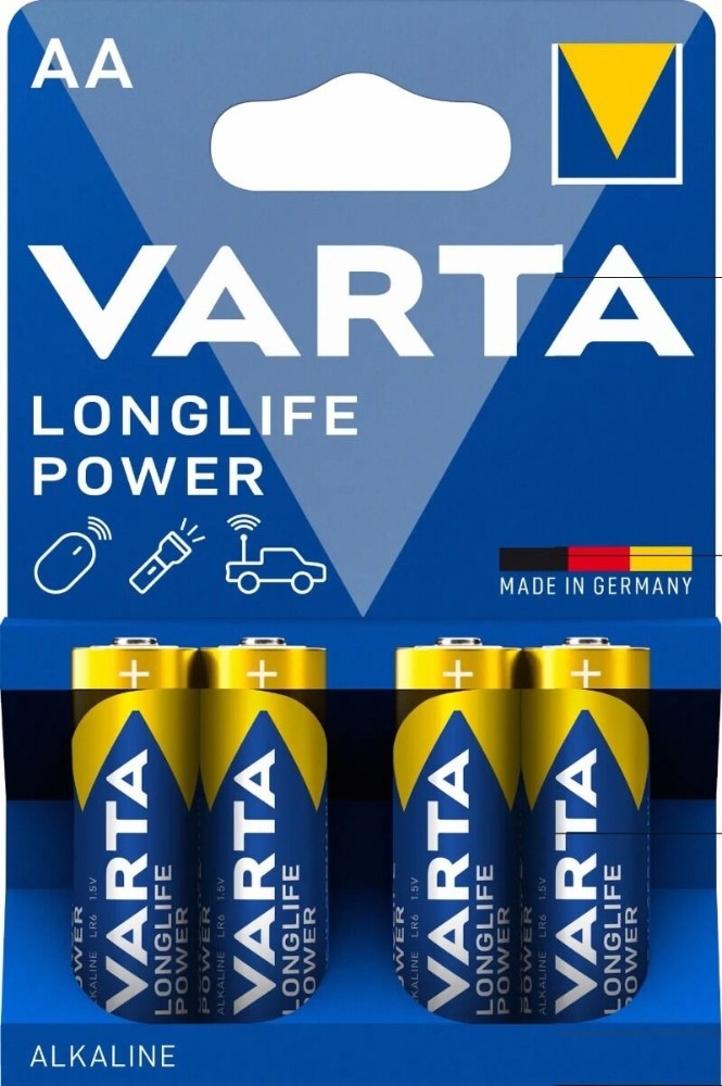 Varta Longlife Power alkalne baterije 18 baterij Akcija v trgovini Merkur